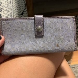 Coach Wallet & Checkbook holder